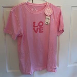 love tee by life is good